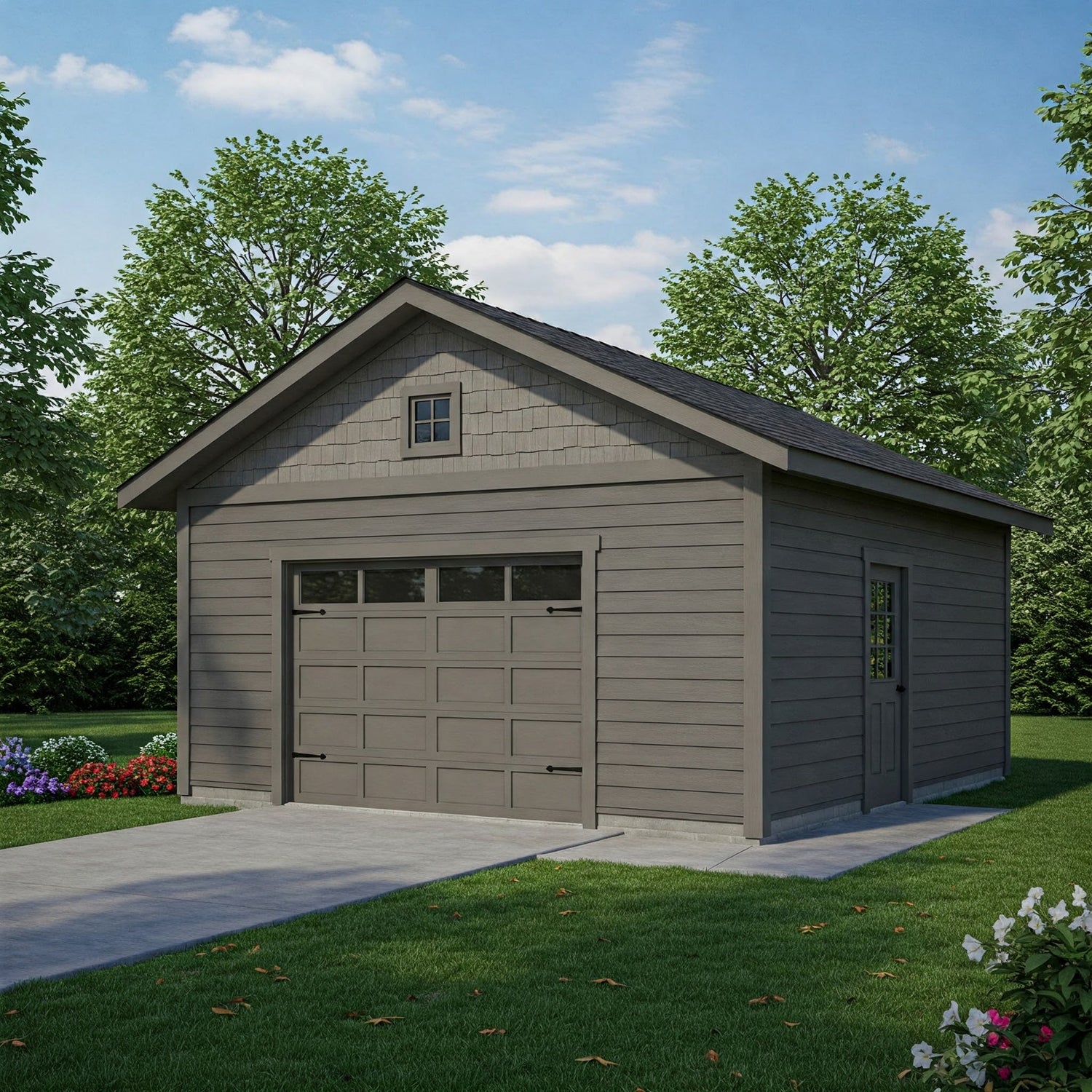 Single Car Garages
