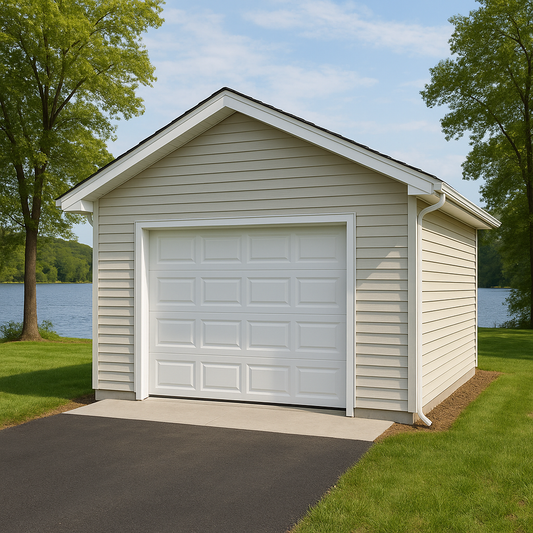 14' Wide Garage Plans – 18' to 24' Deep