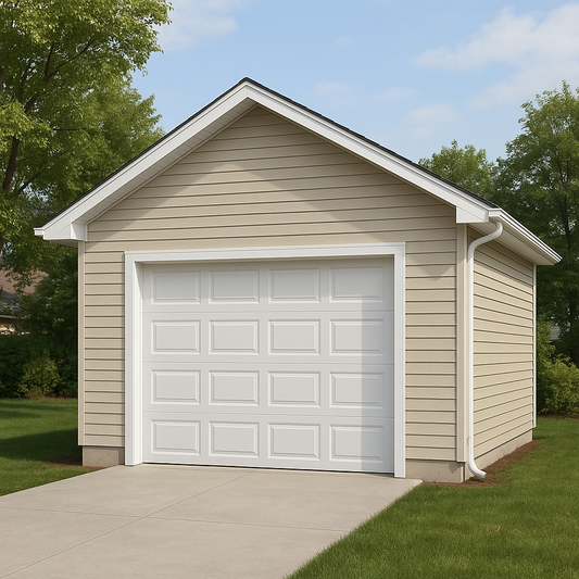 18' Wide Garage Plans – 18' to 24' Deep
